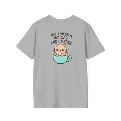 Cat in Coffee Cup T-Shirt
