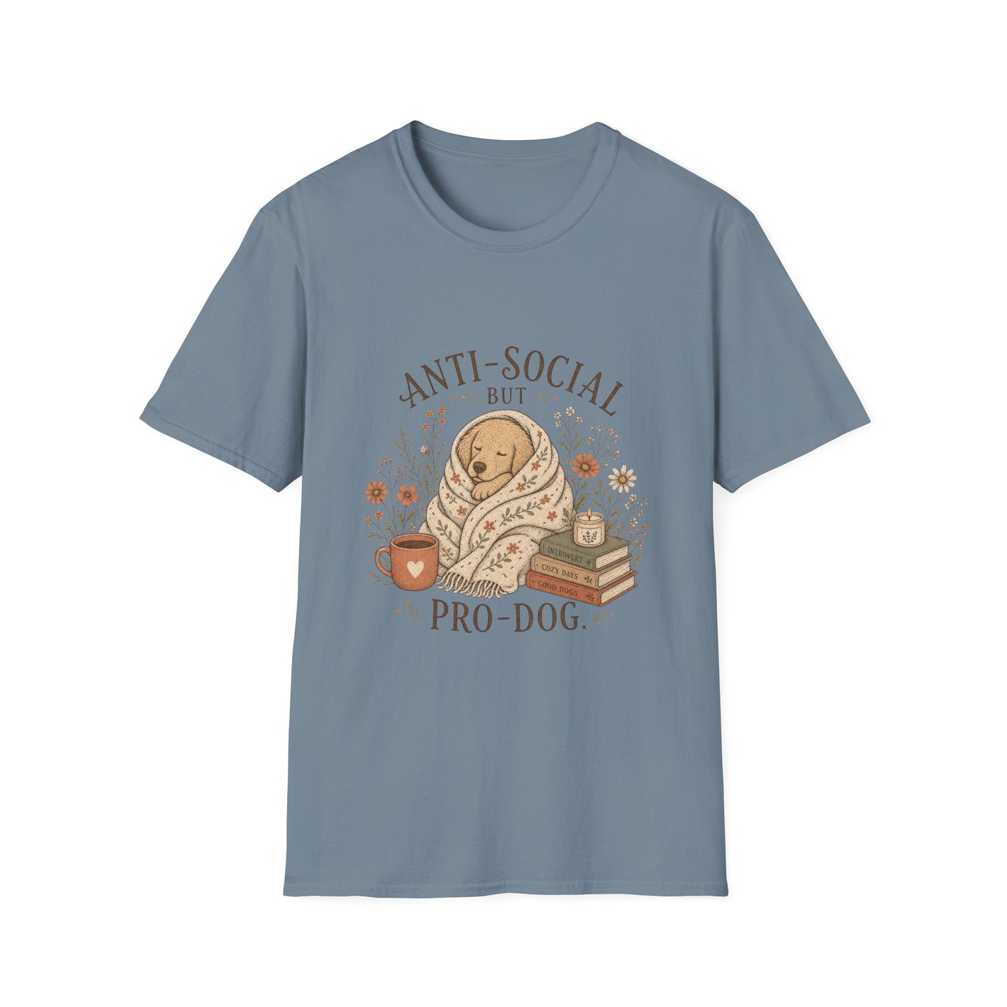Anti-Social But Pro Dog T-Shirt