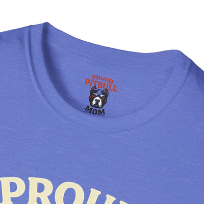 Proud Pitbull Mom T-Shirt