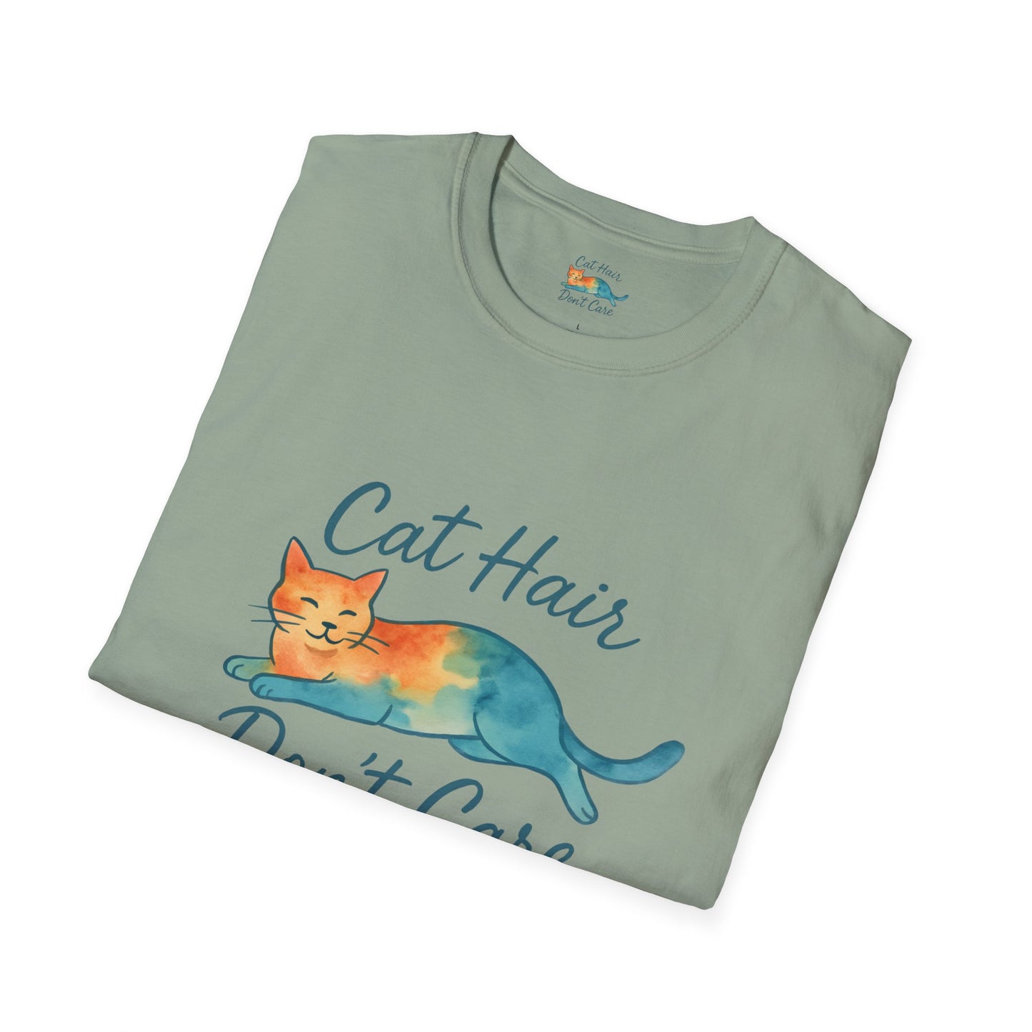 Cat Hair Don't Care T-Shirt