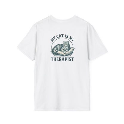 Cat Is My Therapist T-Shirt
