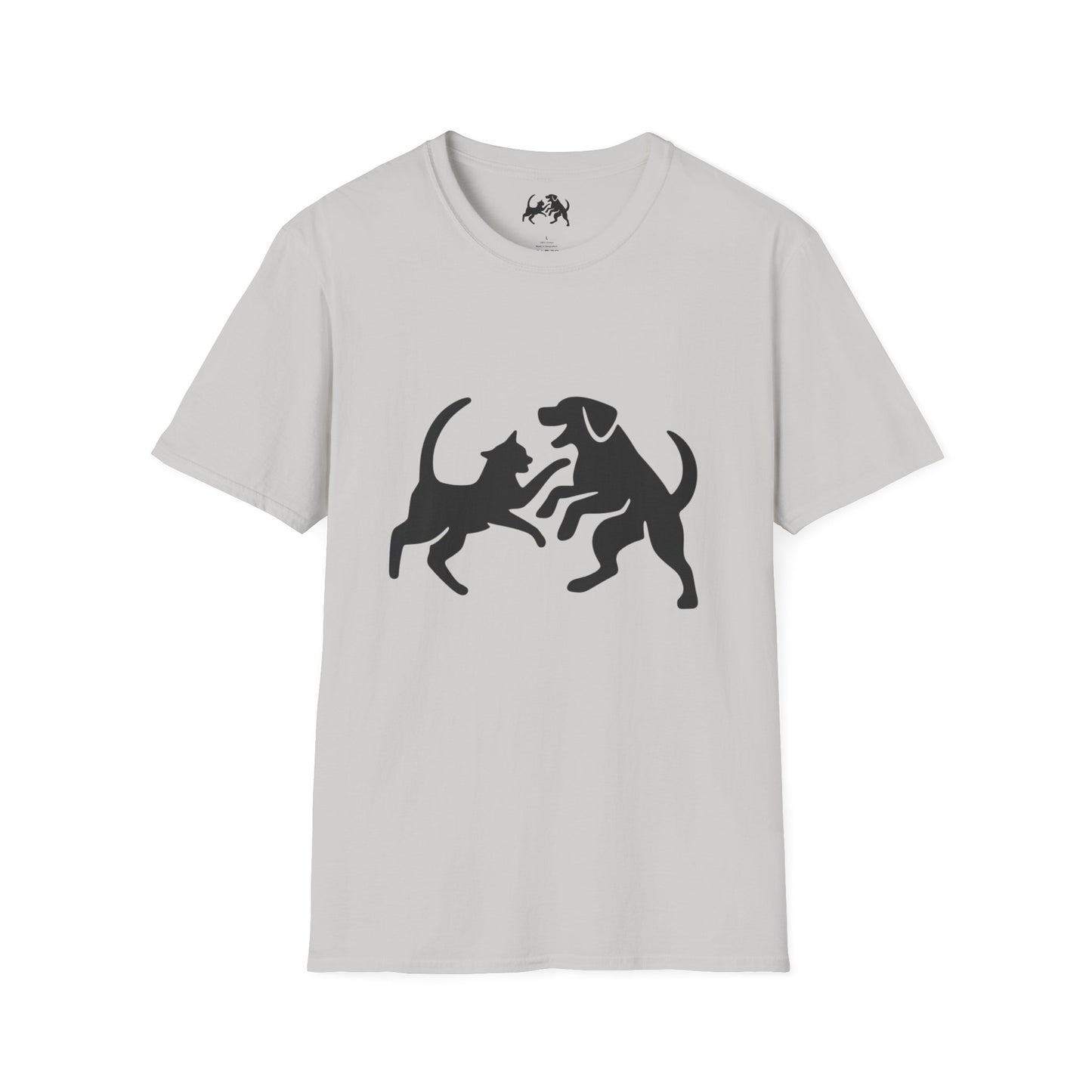 Cat and dog fight T-Shirt