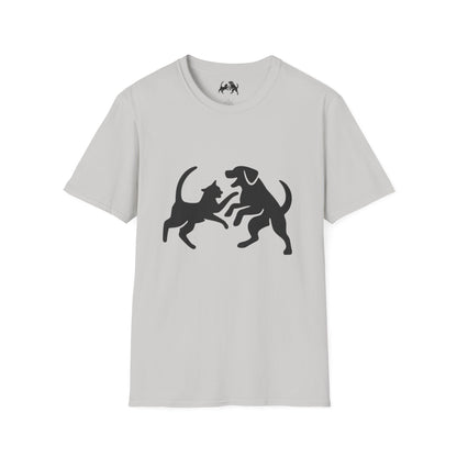 Cat and dog fight T-Shirt