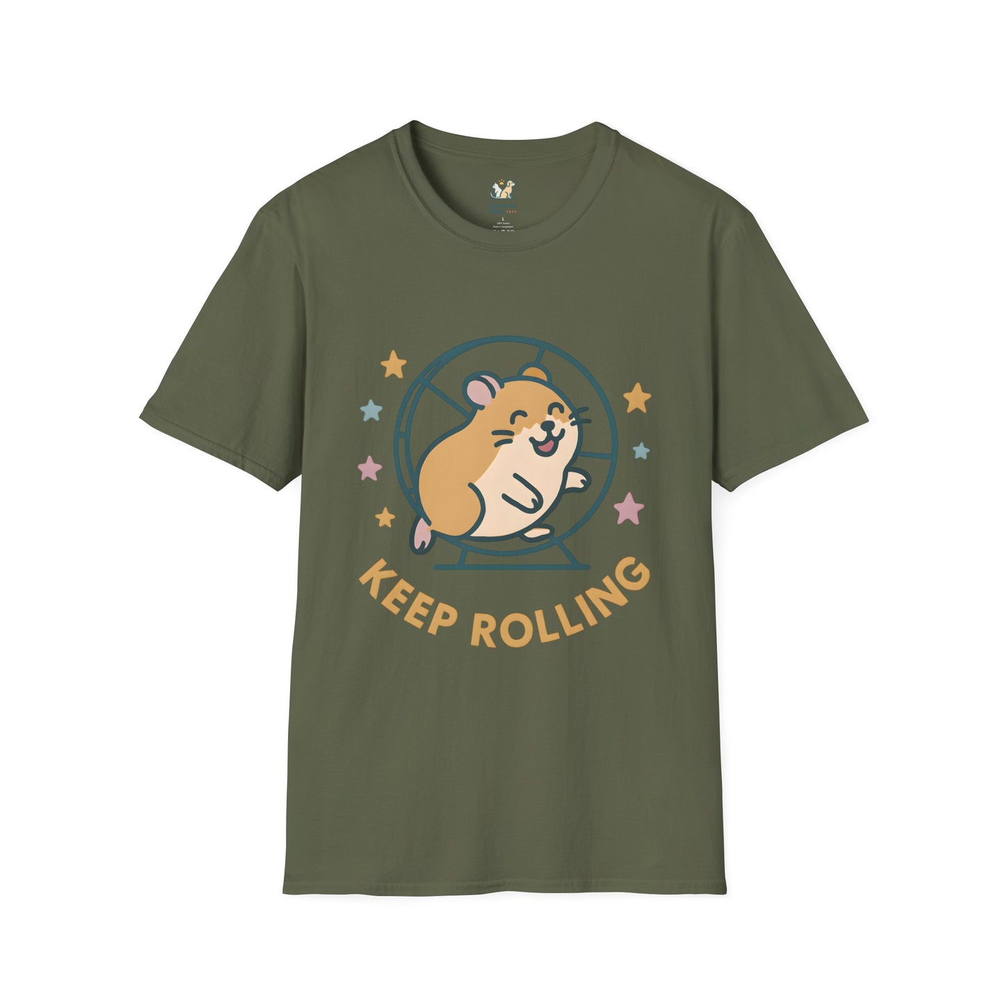 Keep Rolling Hamster T-Shirt