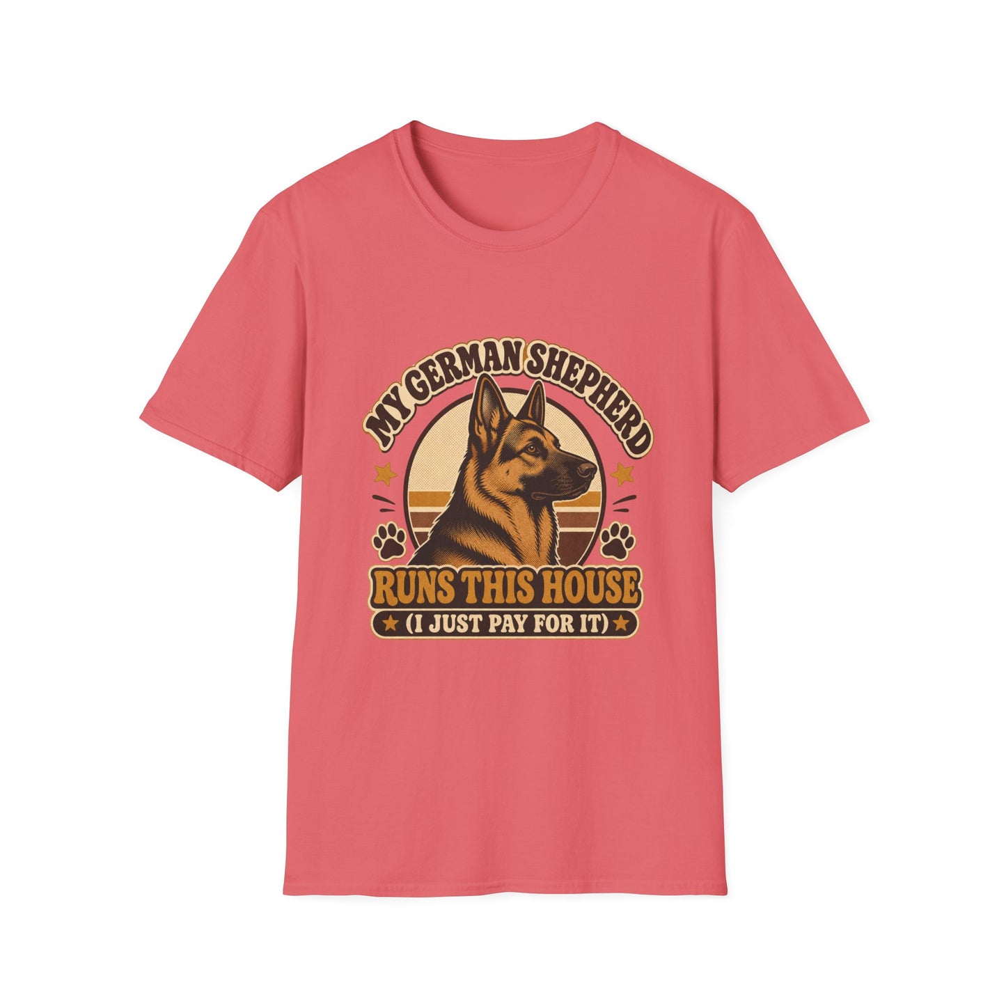 My German Shepherd Runs This House T-Shirt