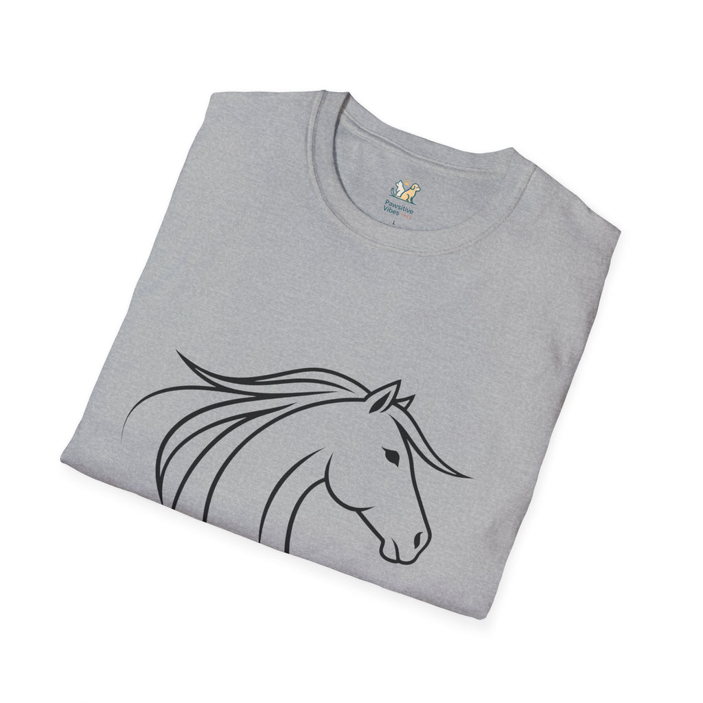 Horse Head Silhouette T-Shirt