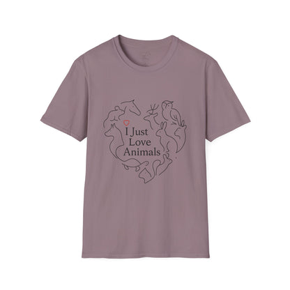 I Just Love Animals T-Shirt
