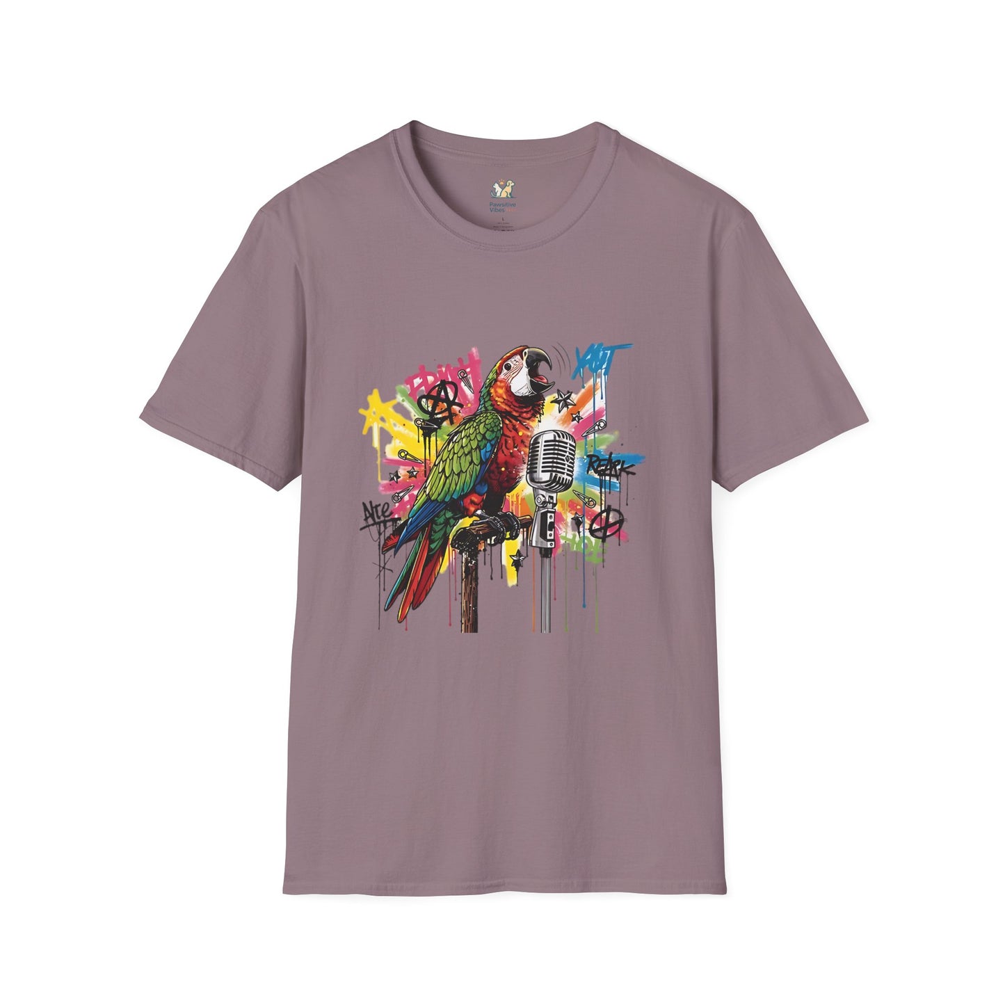 Punk Parrot Singing T-Shirt