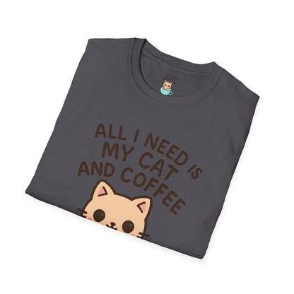 Cat in Coffee Cup T-Shirt
