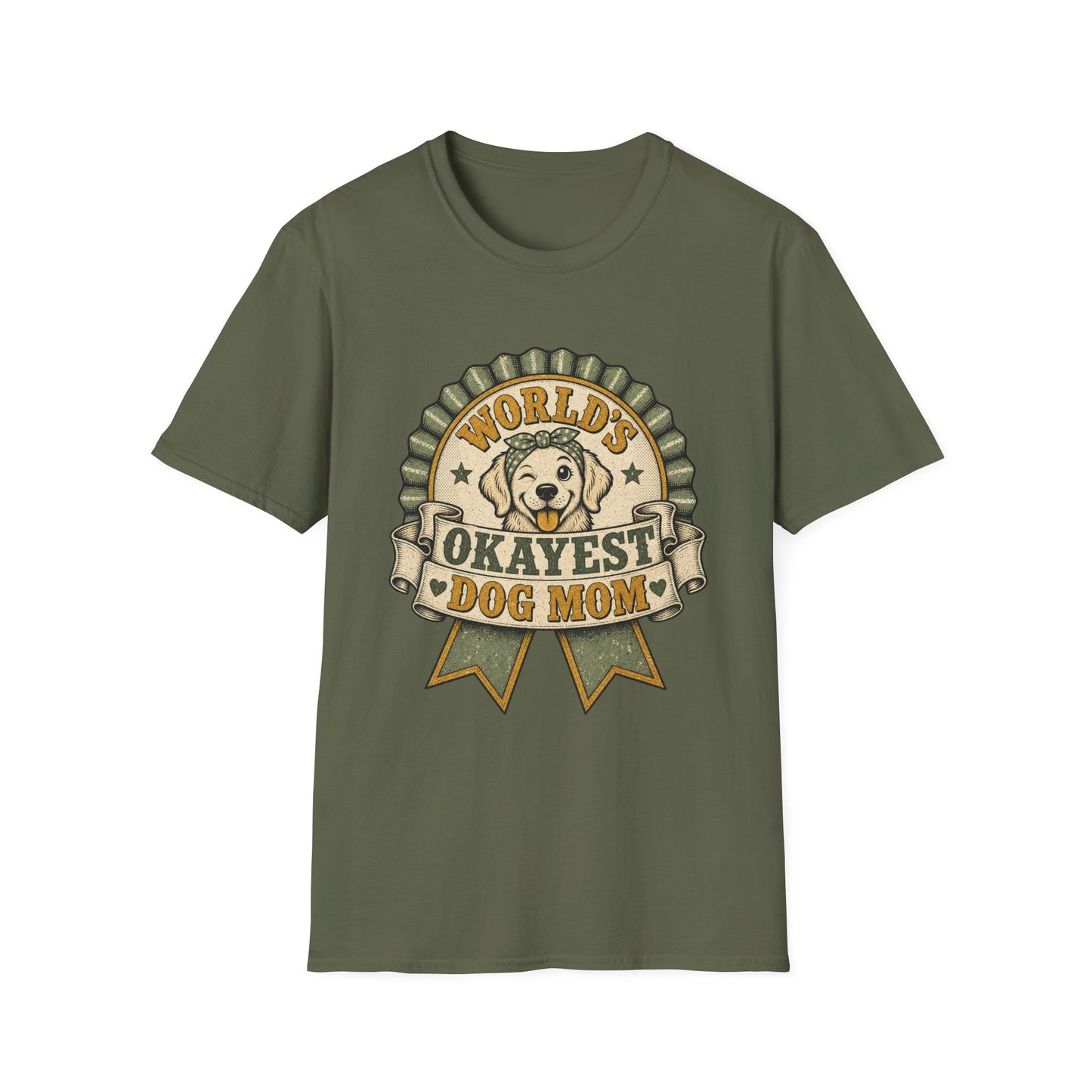 World's Okayest Dog Mom T-Shirt