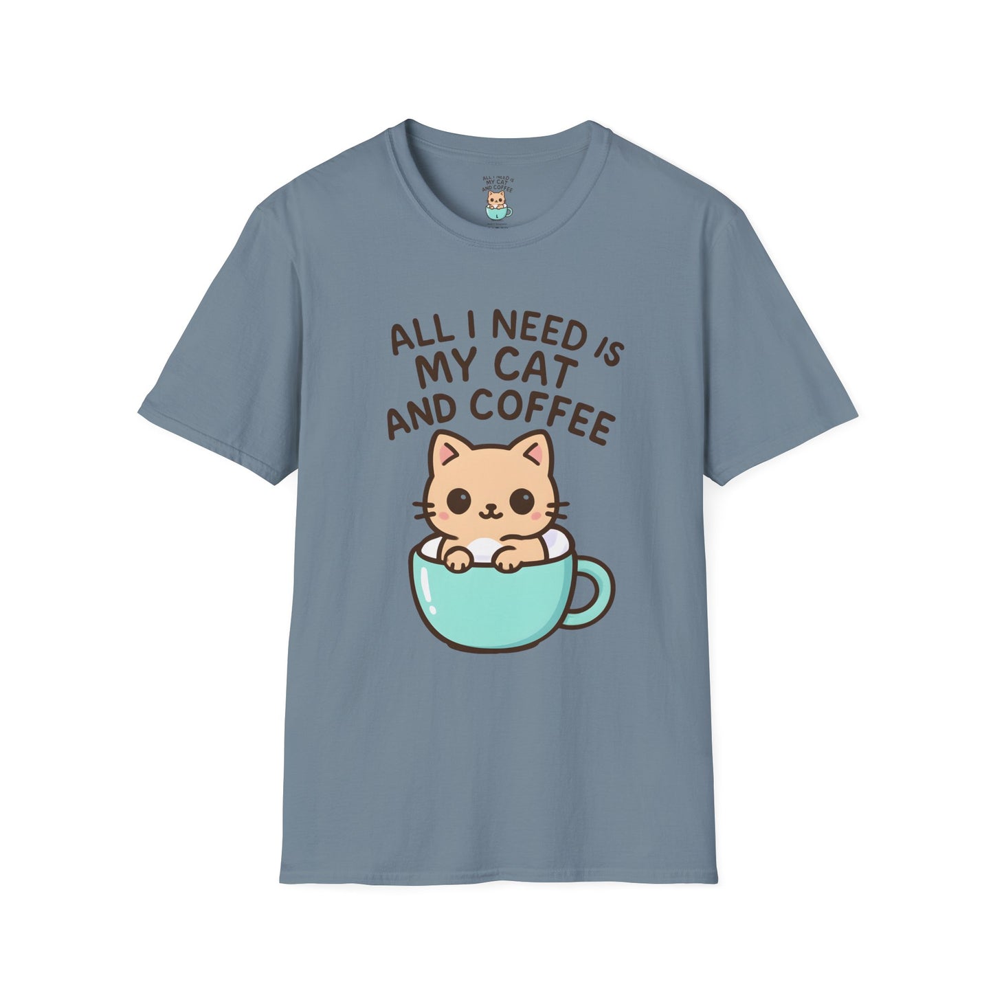 Cat in Coffee Cup T-Shirt