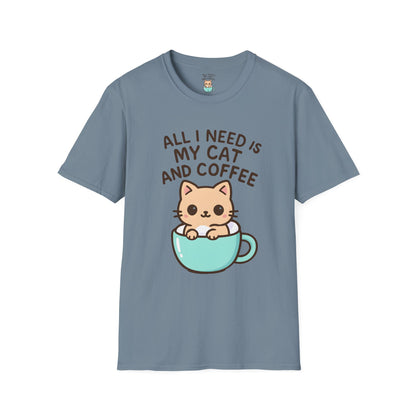 Cat in Coffee Cup T-Shirt
