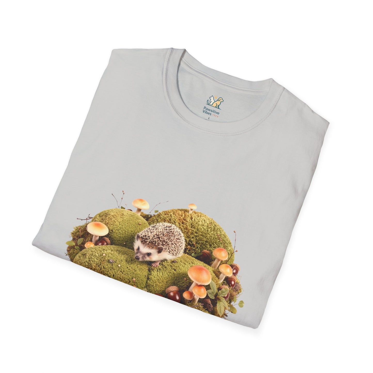 Hedgehog In A Mini Moss Garden T-Shirt