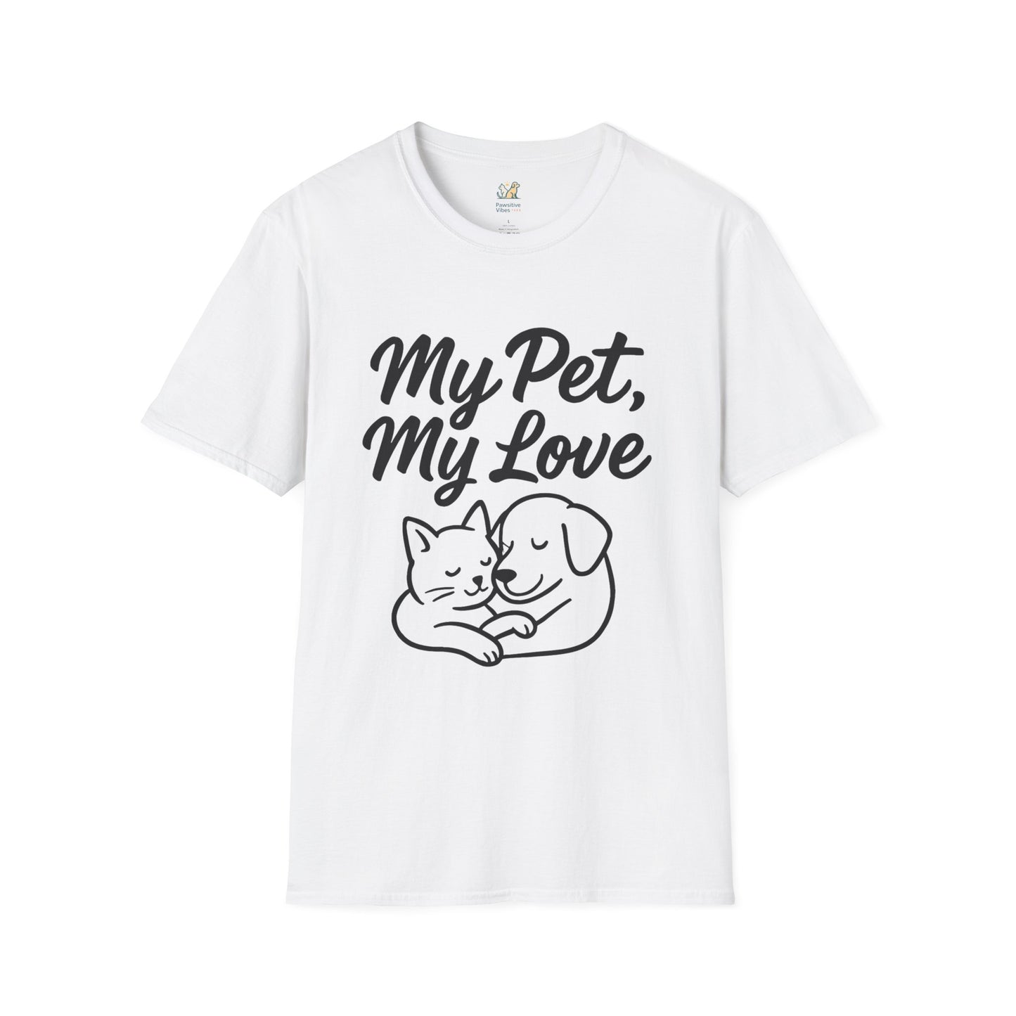 My Pet My Love Dark silhouette T-Shirt