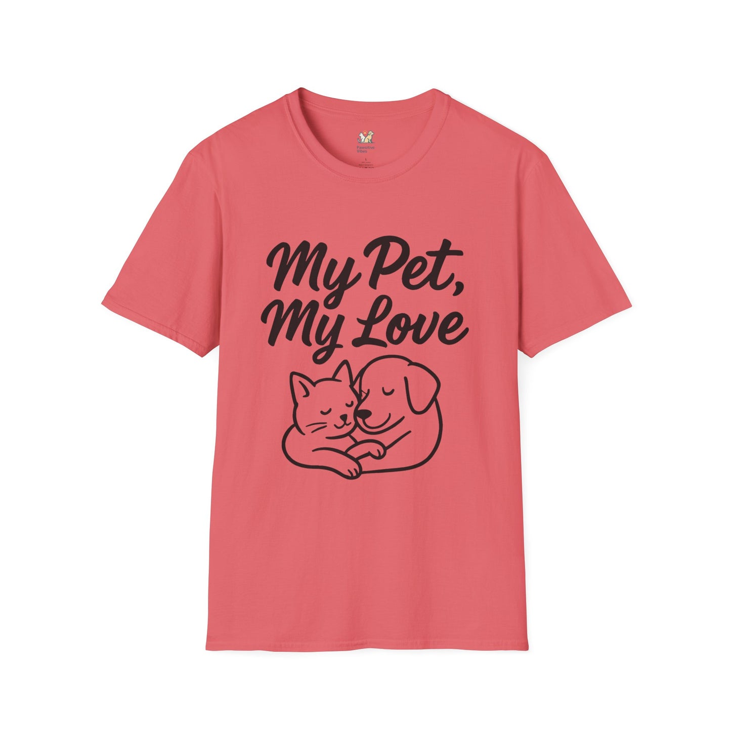My Pet My Love Dark silhouette T-Shirt