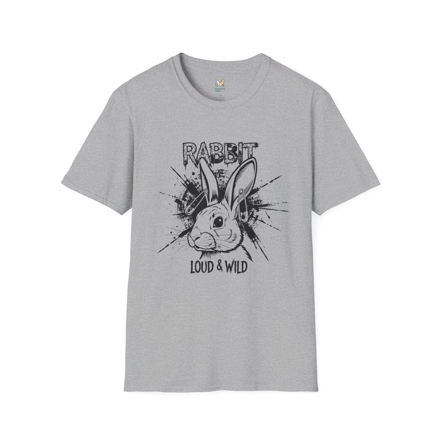 Grunge Rabbit T-Shirt