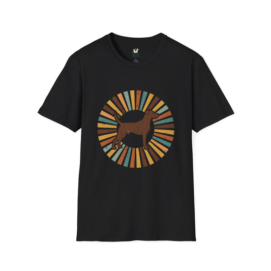 Vintage Dog Silhouette T-Shirt