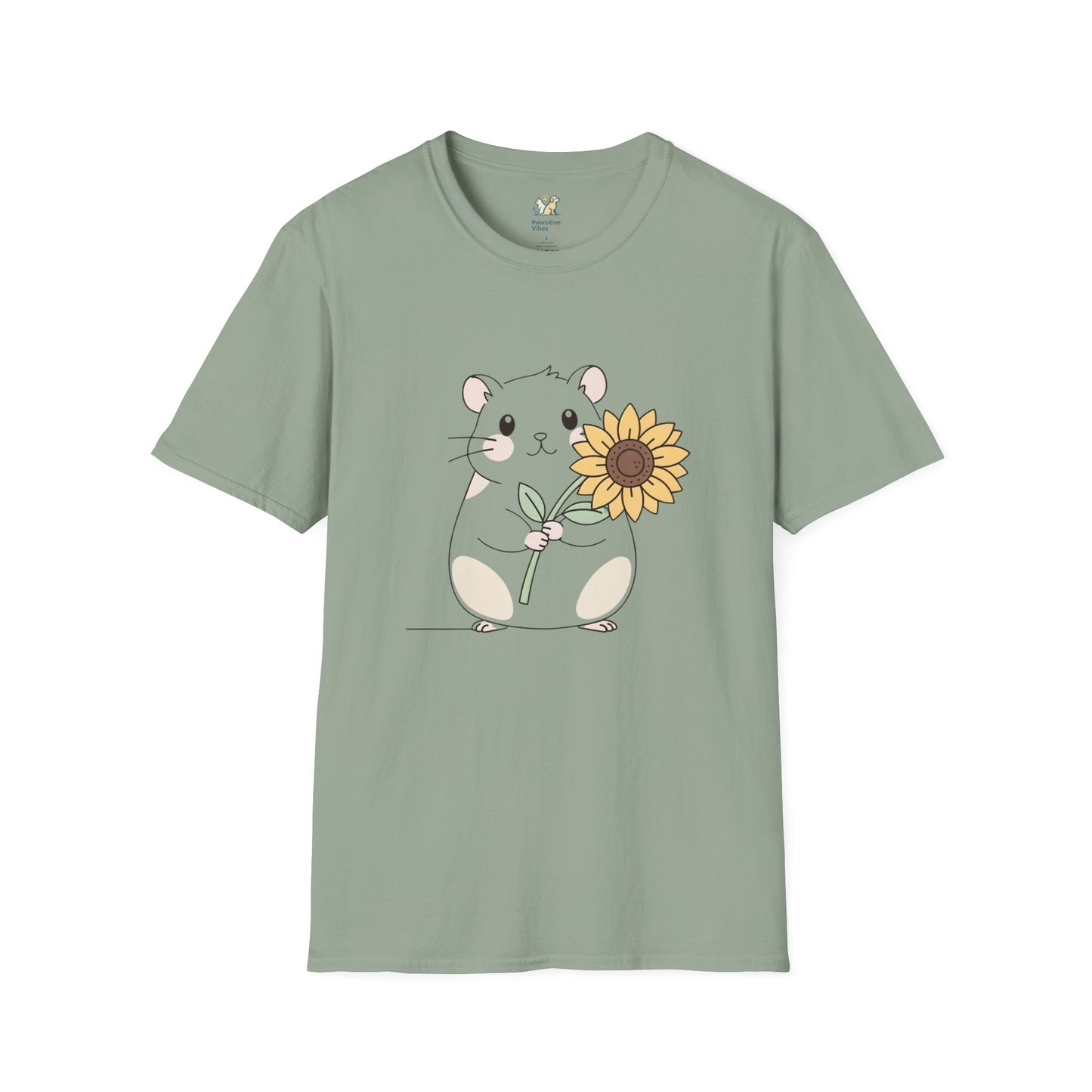 Hamster Line Art T-Shirt