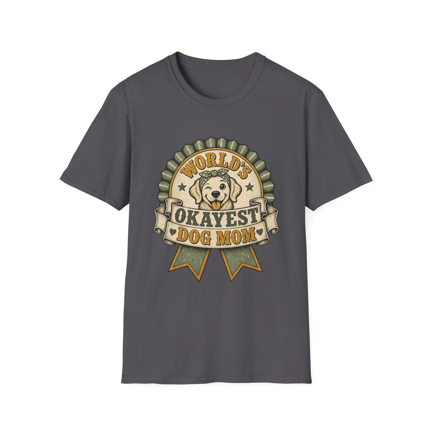 World's Okayest Dog Mom T-Shirt