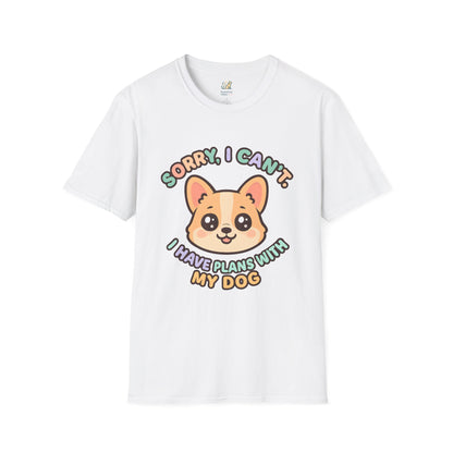Plans With My Dog T-Shirt