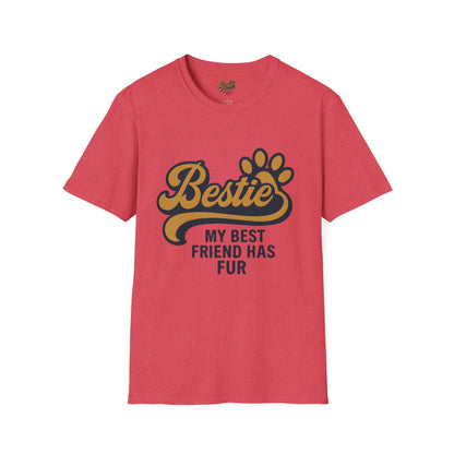 Bestie My Best Friend Has Fur T-Shirt
