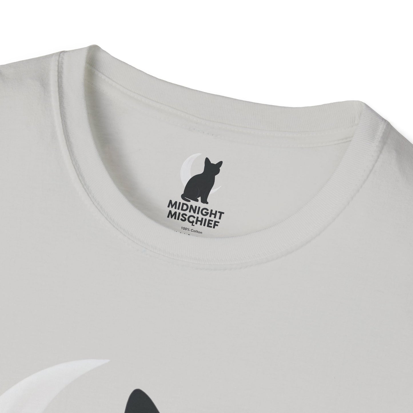 Midnight Mischief Moonlit Cat T-Shirt