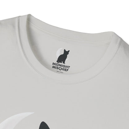 Midnight Mischief Moonlit Cat T-Shirt