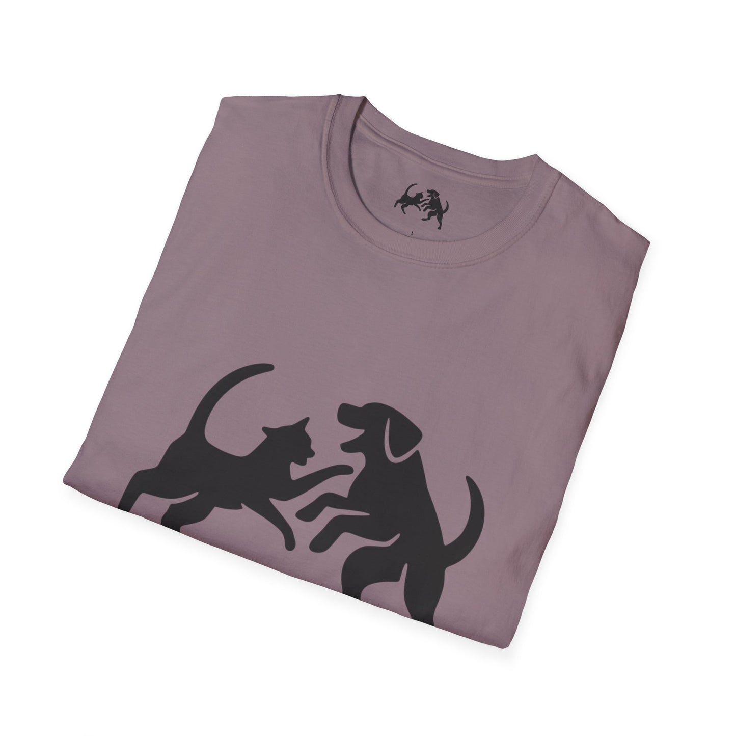 Cat and dog fight T-Shirt