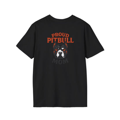 Proud Pitbull Mom T-Shirt