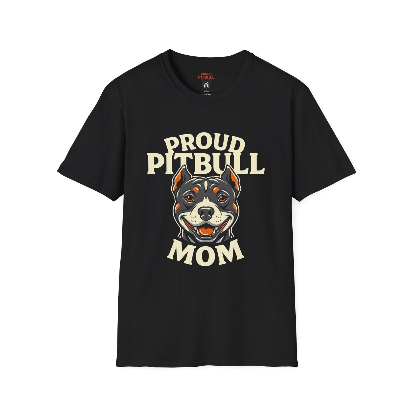 Proud Pitbull Mom T-Shirt