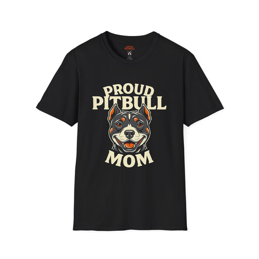 Proud Pitbull Mom T-Shirt