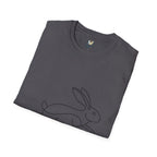 Rabbit Line ArtT-Shirt