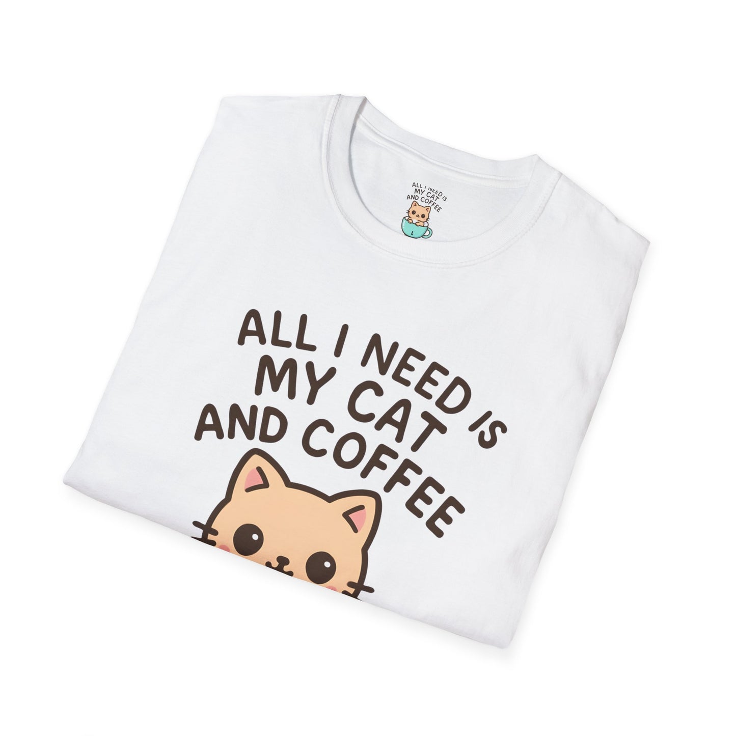 Cat in Coffee Cup T-Shirt