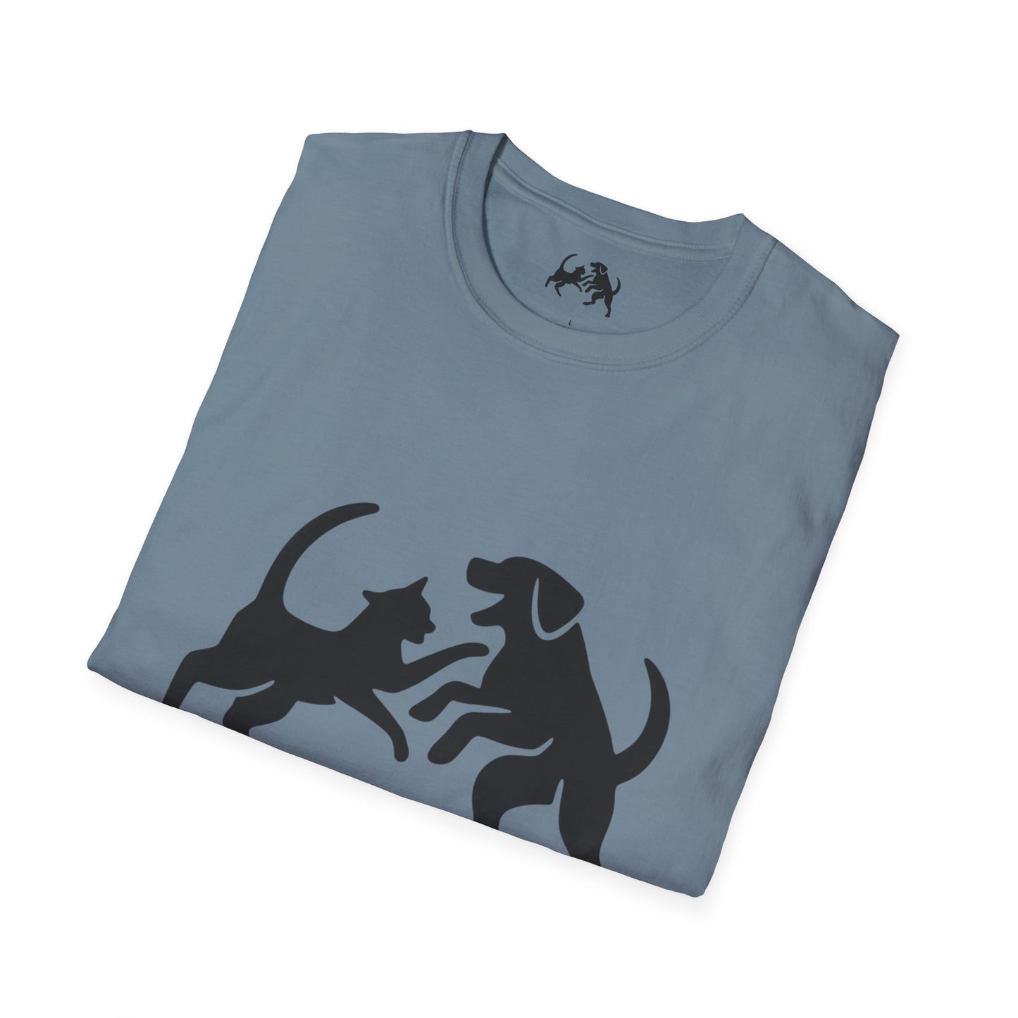 Cat and dog fight T-Shirt
