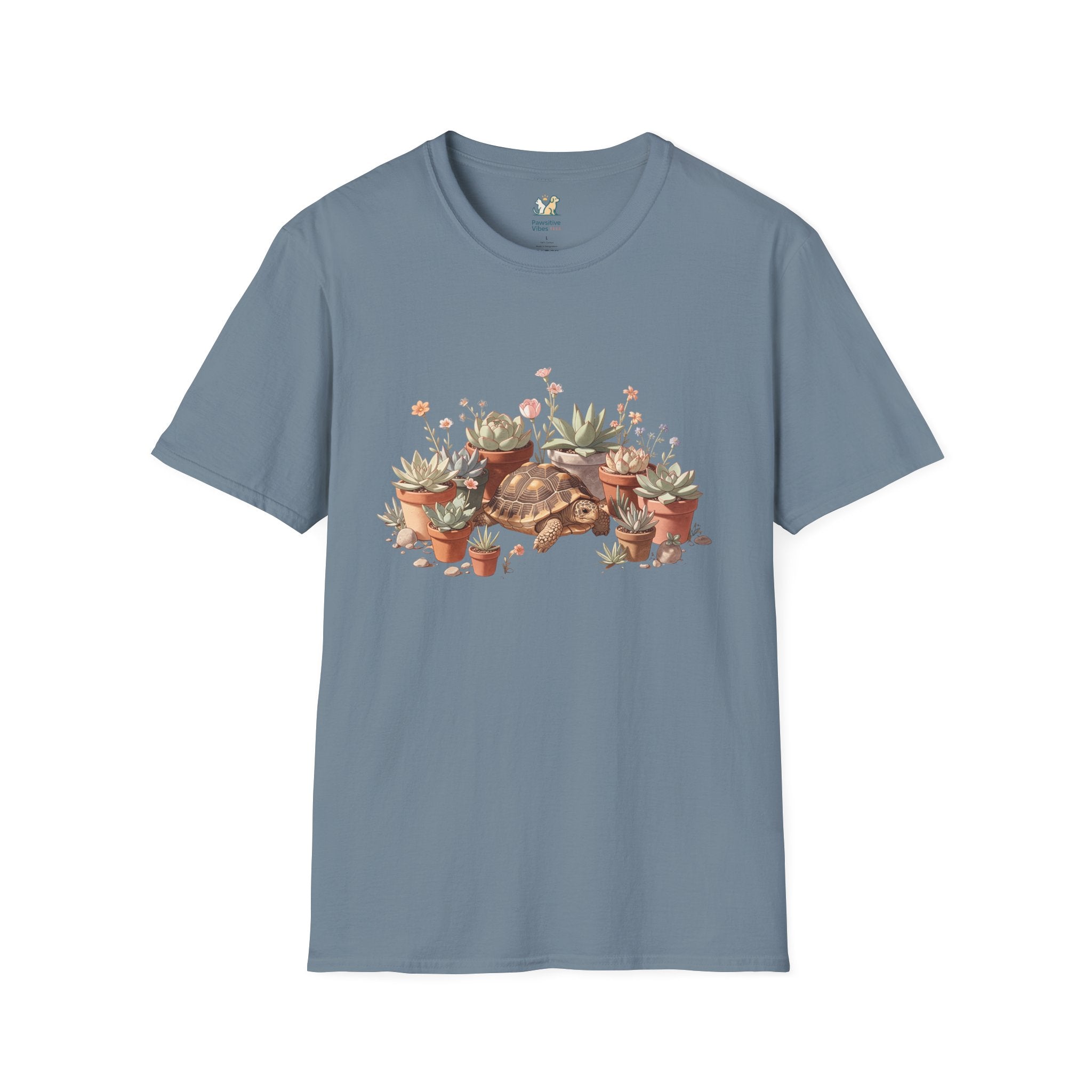 Tortoise Amid Succulents T-Shirt