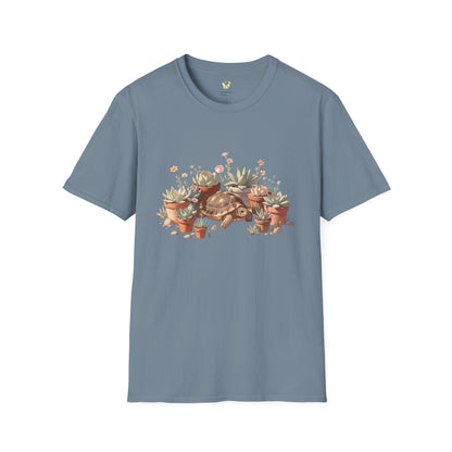 Tortoise Amid Succulents T-Shirt