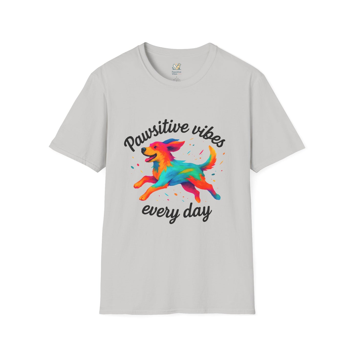 Colorful Running Dog T-Shirt