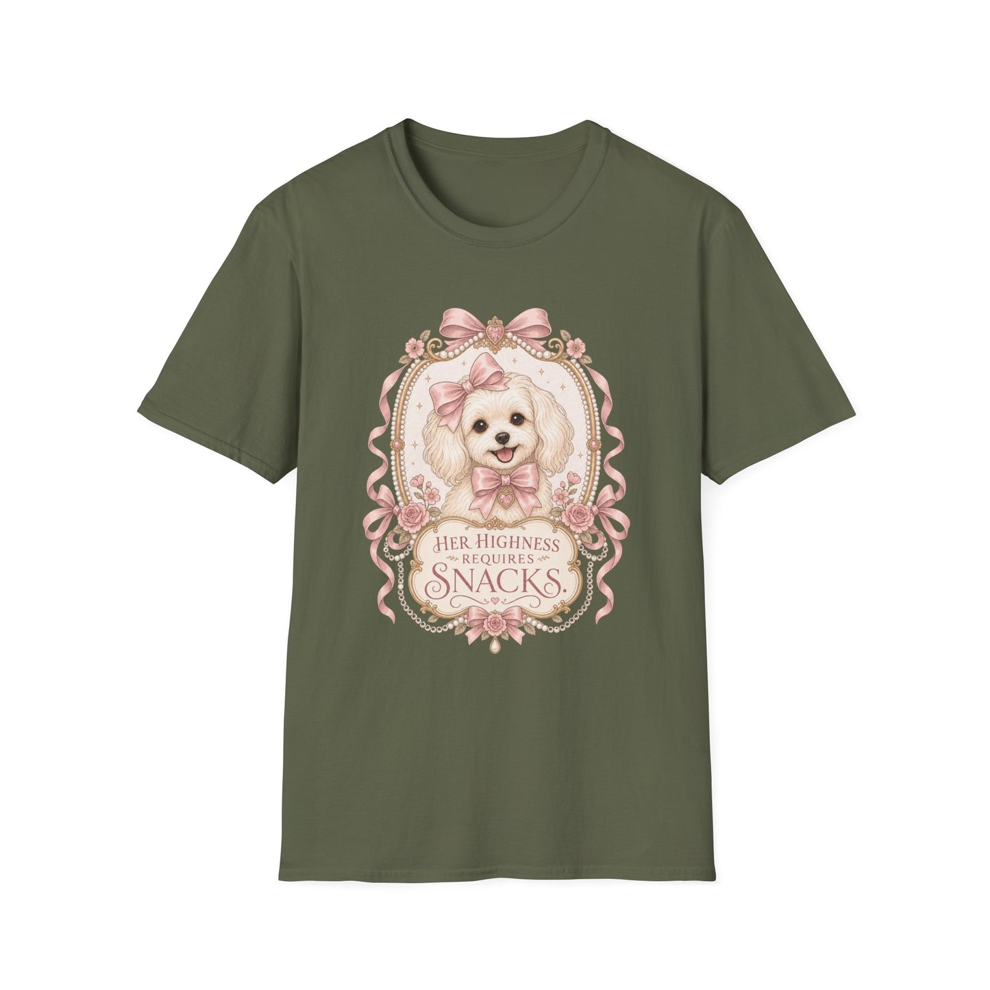 Her Highness Requires Snacks T-Shirt