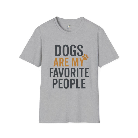 Dogs Are My Favorite People T-Shirt