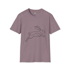 Rabbit Line ArtT-Shirt