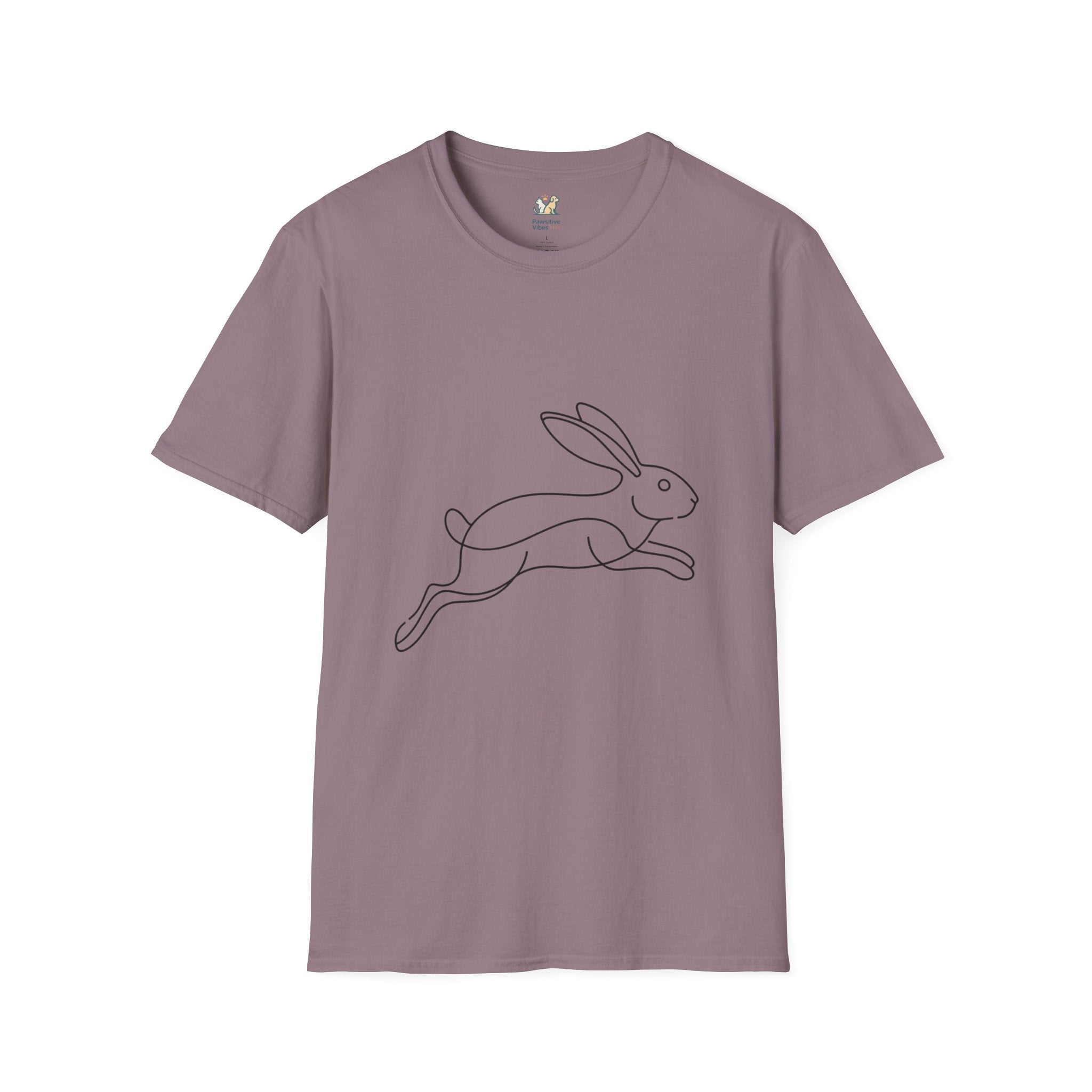 Rabbit Line ArtT-Shirt