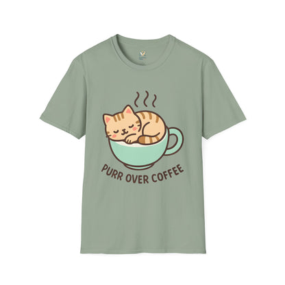 Cat in Coffee Cup T-Shirt
