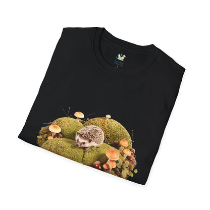 Hedgehog In A Mini Moss Garden T-Shirt