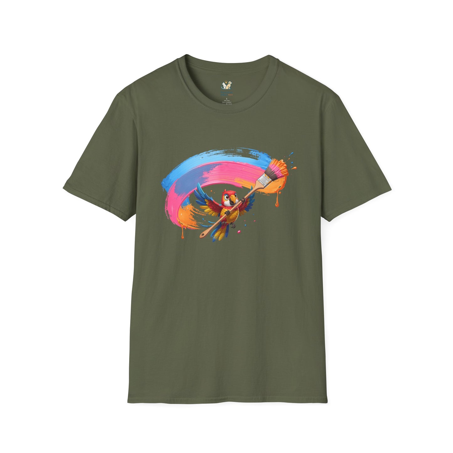 Parrot Painting The Sky T-Shirt