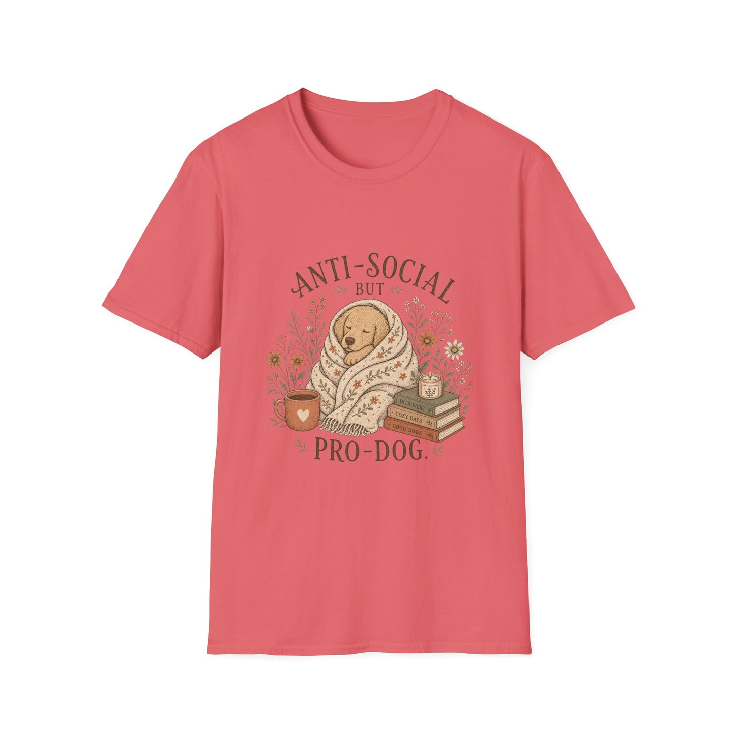 Anti-Social But Pro Dog T-Shirt