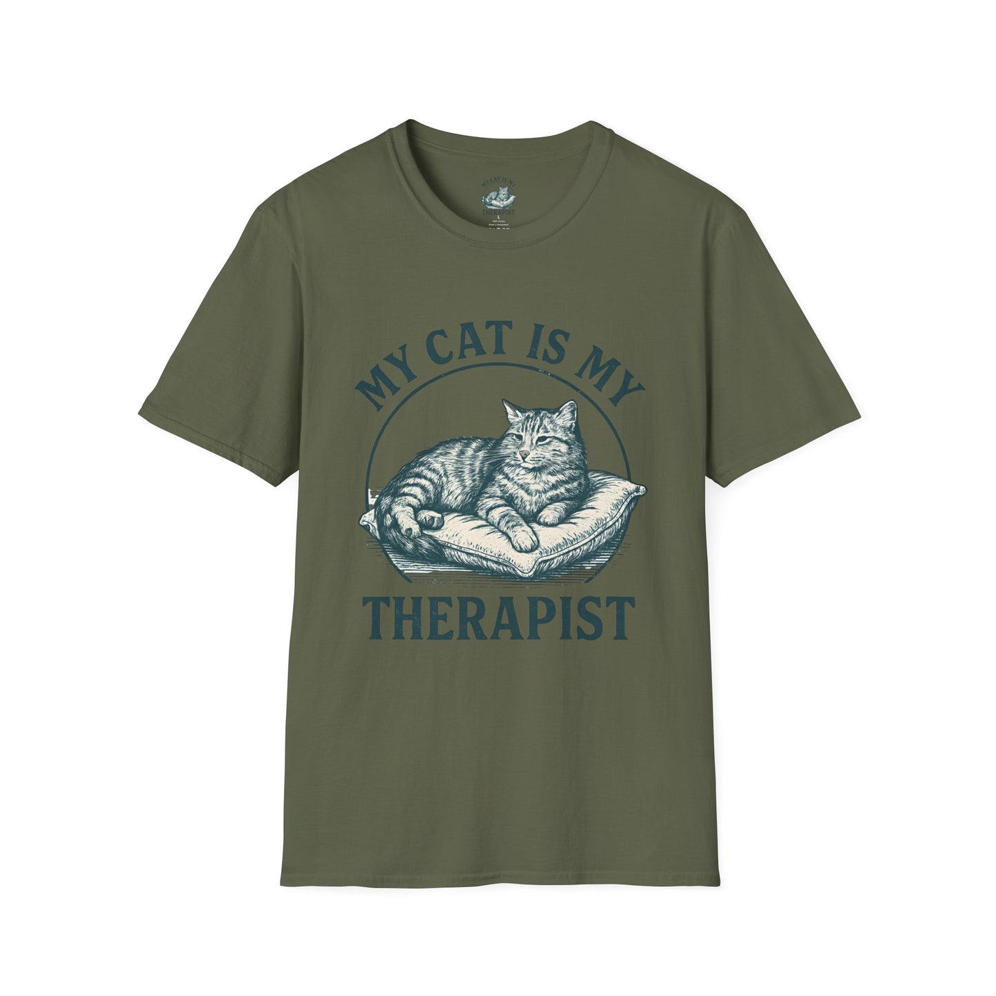 Cat Is My Therapist T-Shirt