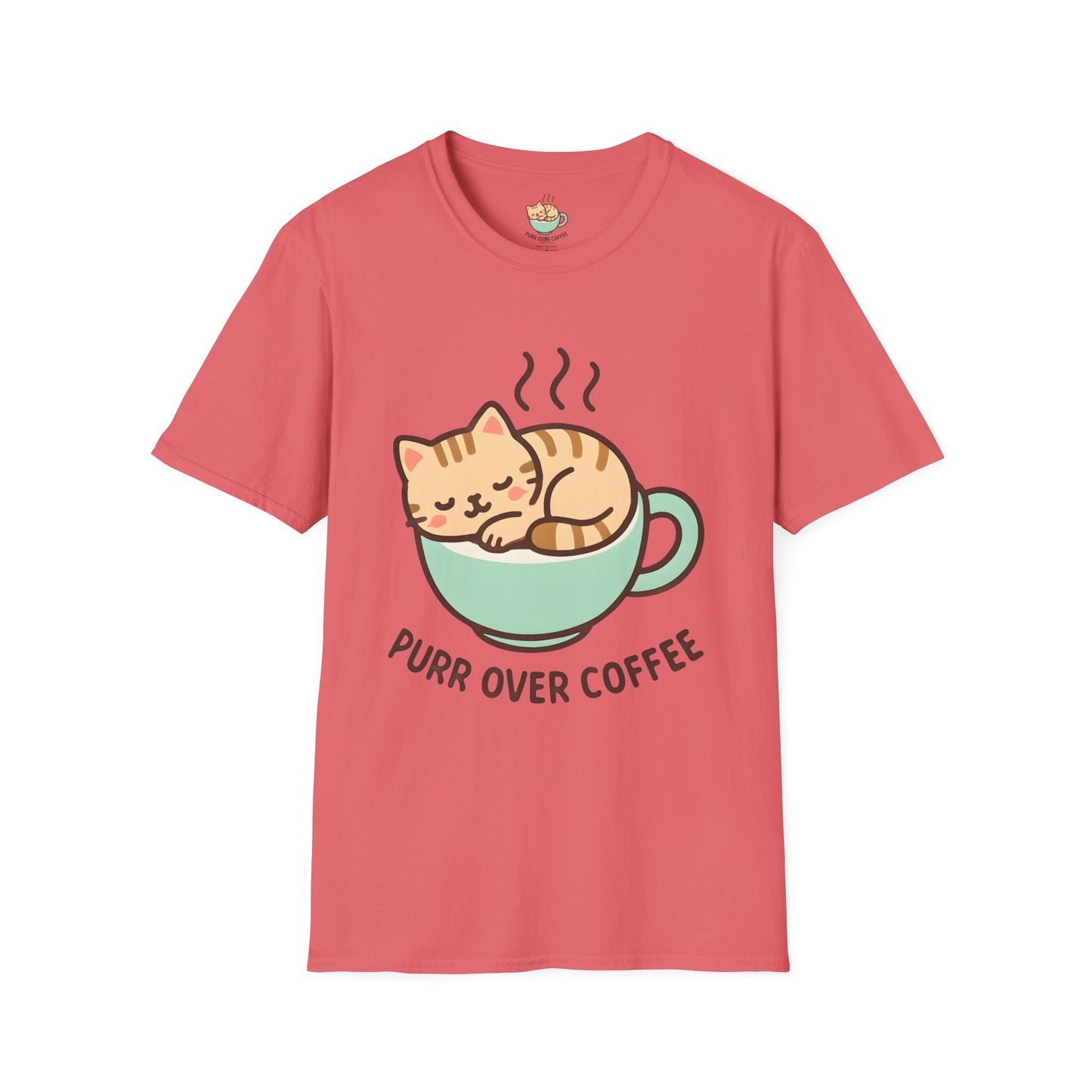 Cat in Coffee Cup T-Shirt