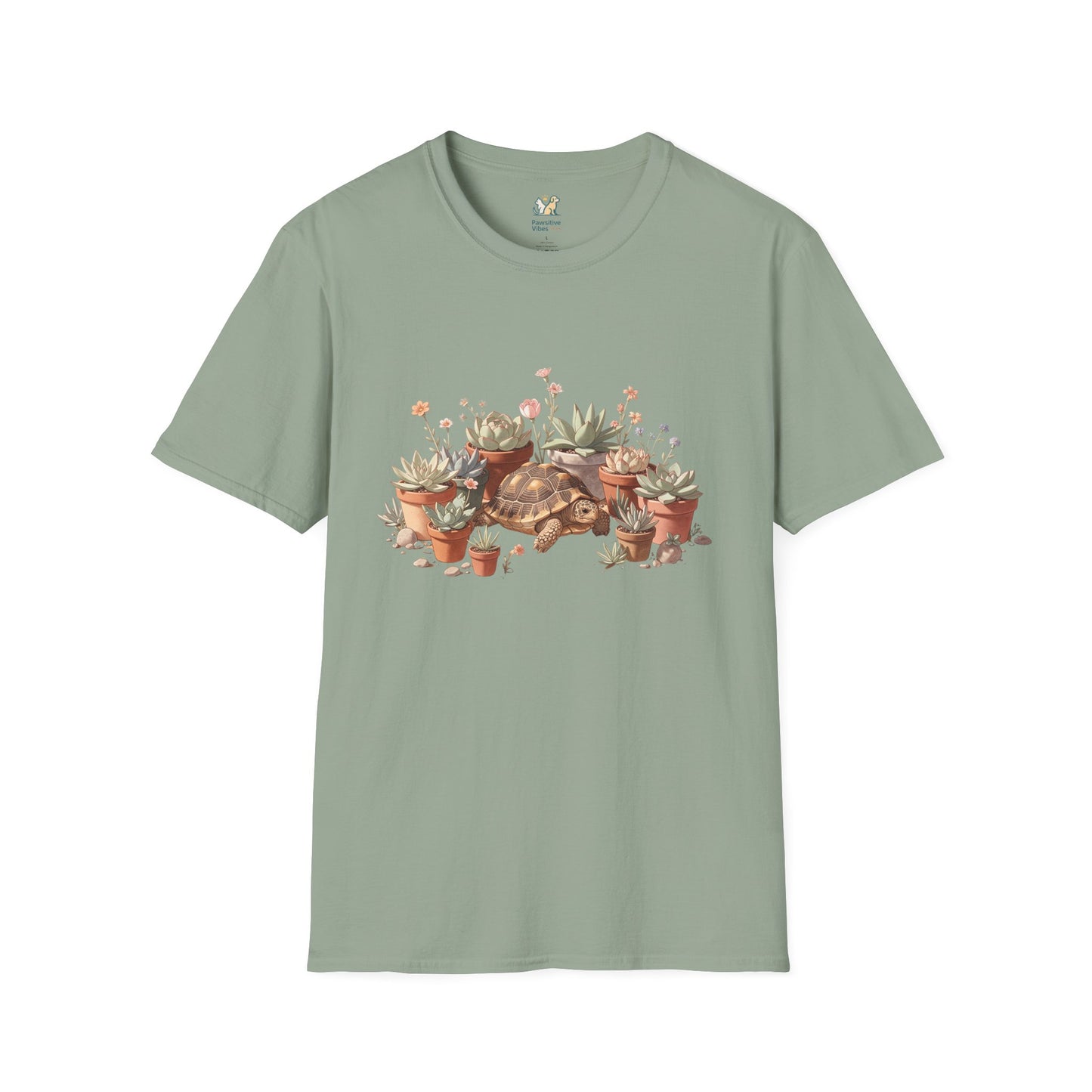 Tortoise Amid Succulents T-Shirt