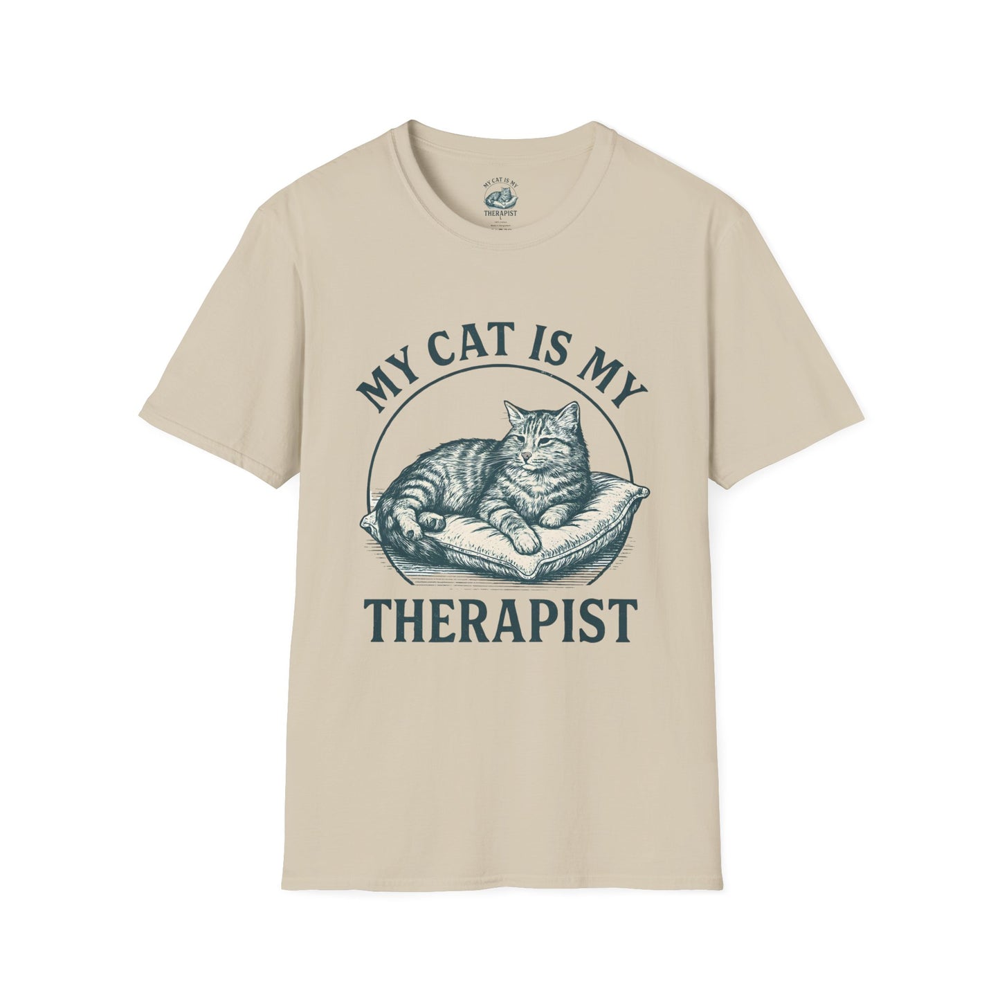 Cat Is My Therapist T-Shirt
