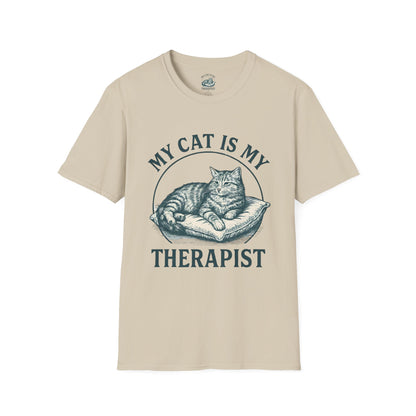 Cat Is My Therapist T-Shirt